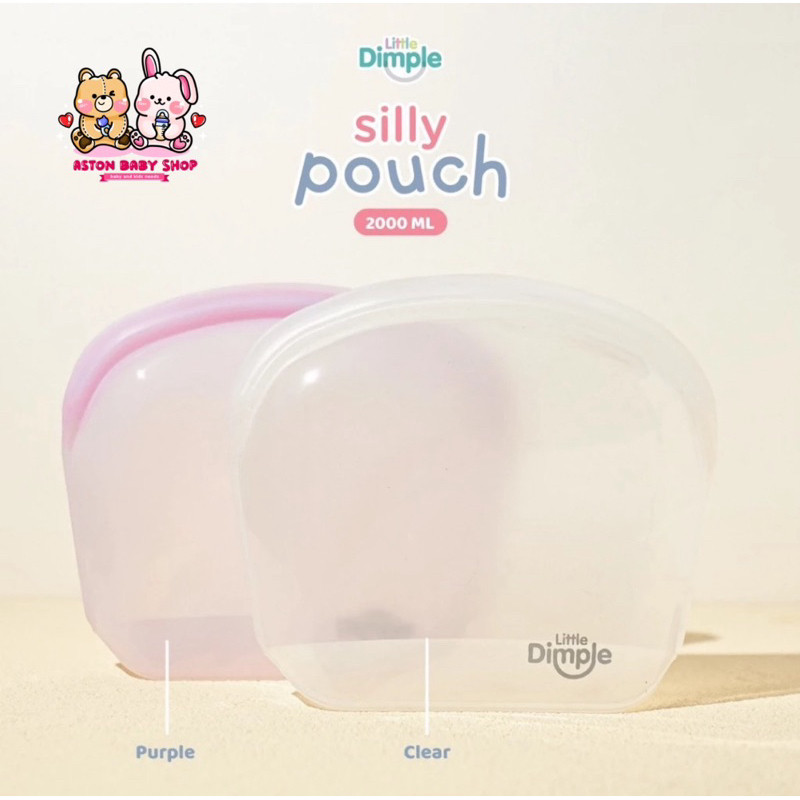 Little Dimple Silly Pouch 2000 ml / Little Dimple Silicone Pouch