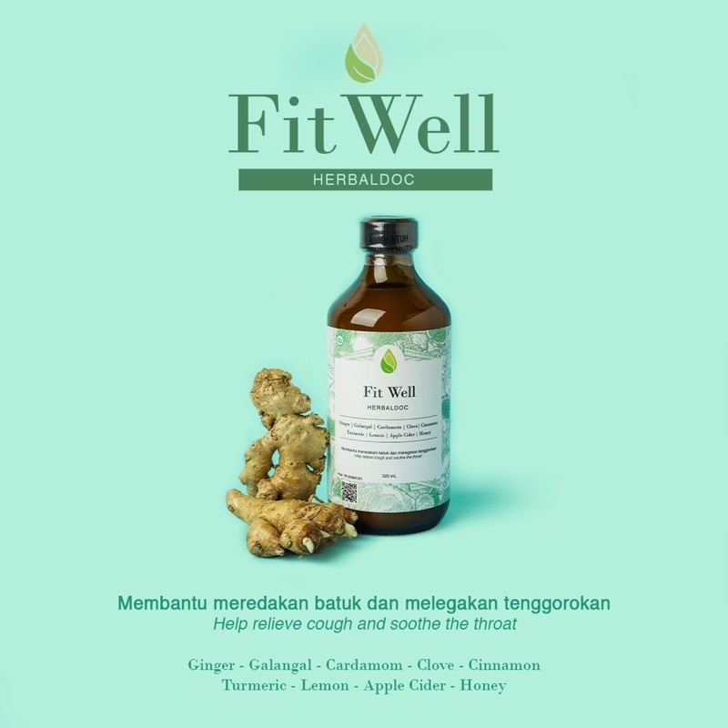 

Herbaldoc - Fit Well (Jamu Herbal Kencur Jahe Lemon Kunyit Kayu Manis Dll) - BH0001