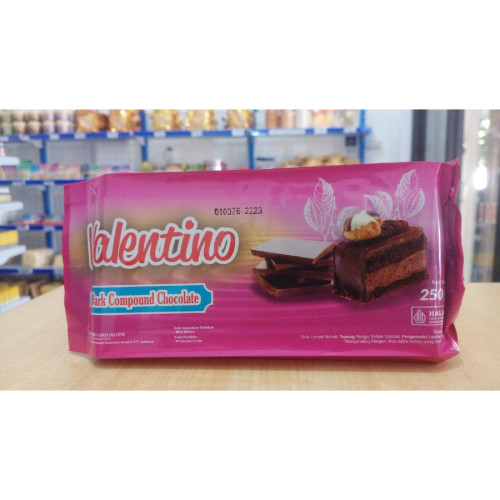 

valentino dark compound chocolate 250g