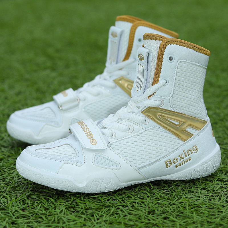 New Children's Boxing Shoes Uni Luxury Wrestling Boxing Sports Shoes Youth High Quality Wrestling Bo