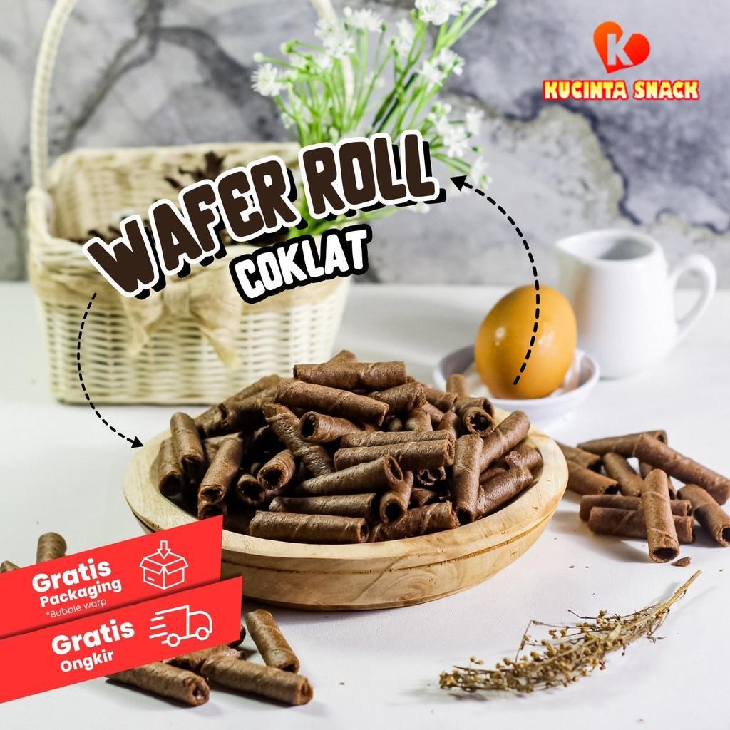 

Stik Mini Wafer Roll Coklat Camilan Manis Waper Coklat Astor By Kucinta Snack