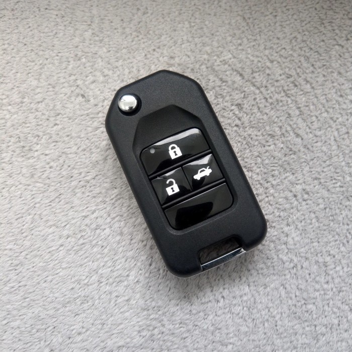 MODIFIKASI MARKET casing kunci honda accord civic jazz crv freed dll 3tombol model lipat