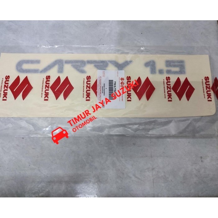 Promo Stiker kedok depan Carry 1.5 asli SGP