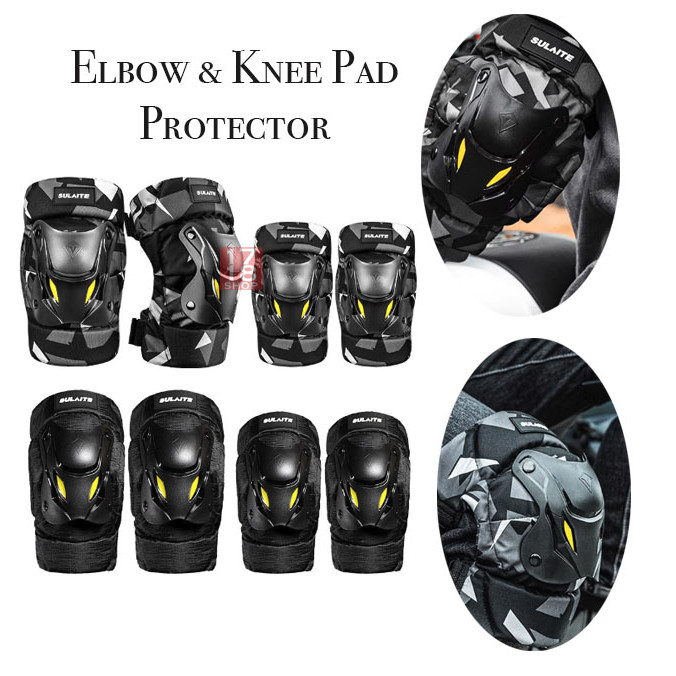 Pad Sulaite Bantalan Pelindung Lutut Dan Siku Elbow Pad Knee Pad Protector Size Big Untuk Perempuan 