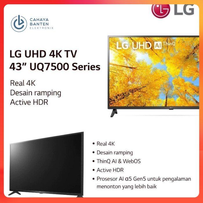 LED LG 43UA7500 SMART TV UHD - 43INCH