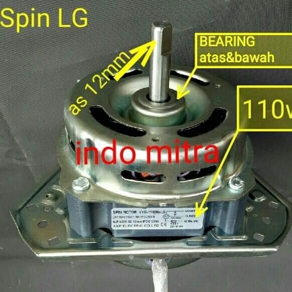 DINAMO SPIN / MOTOR PENGERING LG
