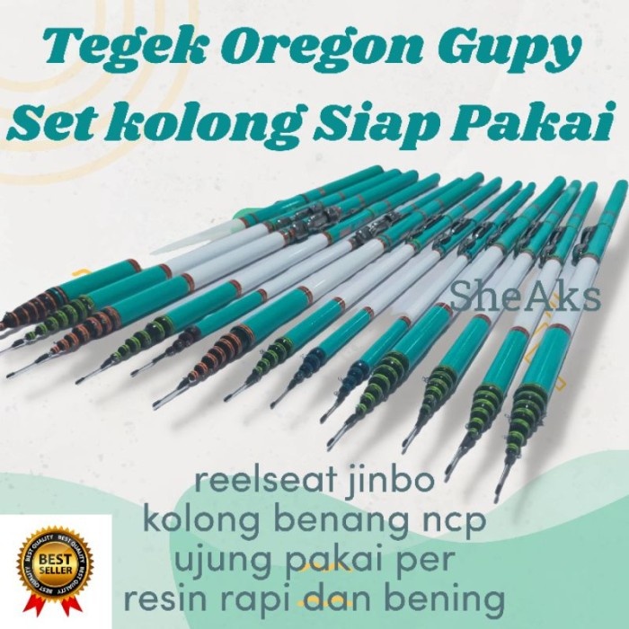 Joran Tegek Oregon Gupy Set Kolong - Set 180