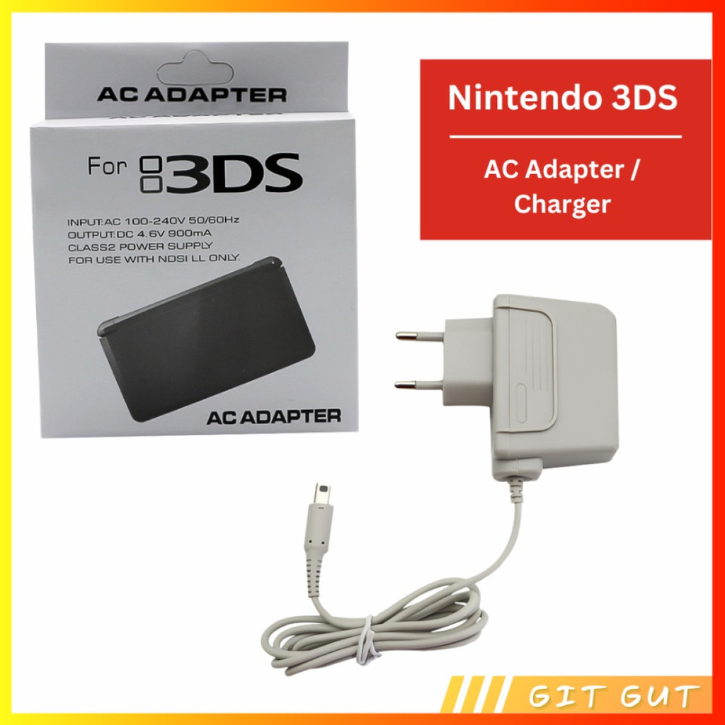 Charger Charging AC Adapter Nintendo Old New 2DS 3DS NDSI DSI XL LL