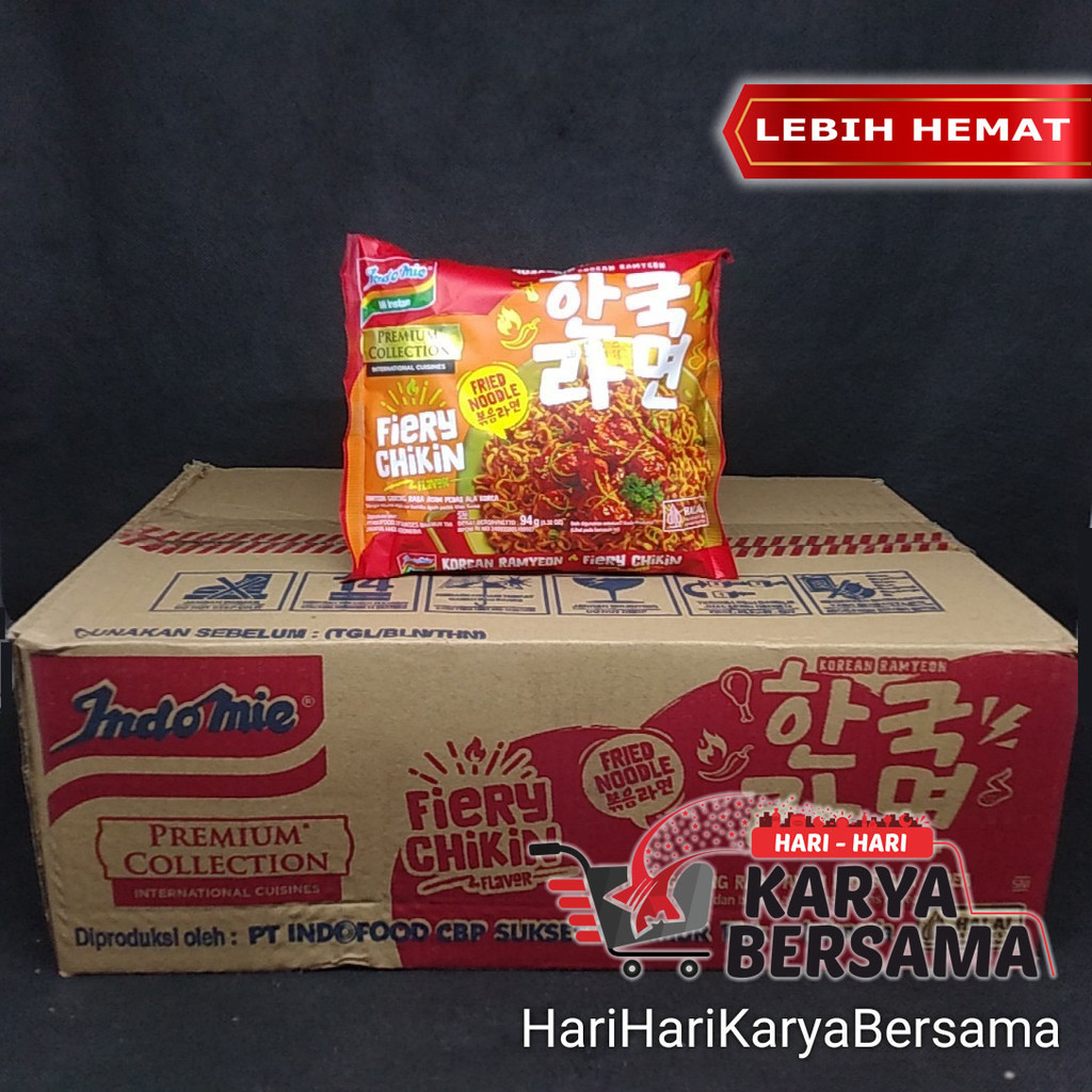 

INDOMIE GORENG FIERY CHIKIN PEDAS ALA KOREAN PER KARTON 20'S X 94GR