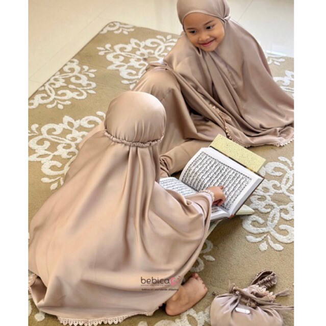 BEBICA Eleanoor Prayer Set Defect [Mukena Bayi Mukena Anak]