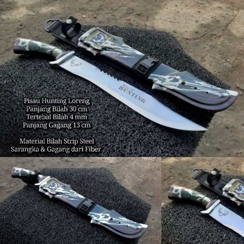 Pisau Hunting / Pisau Survival