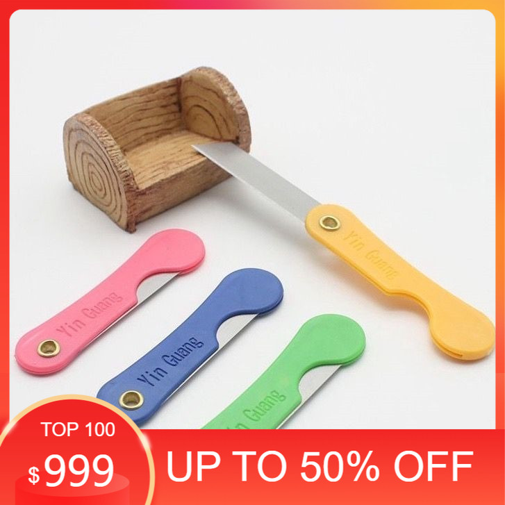 

COD FAUS Pisau Cutter Lipat Mini / Foldable Knife / Alat Bantu Potong Kertas Plastik Perlengkapan ATK Sekolah Kater Kecil Untuk Unboxing gudang.acc14