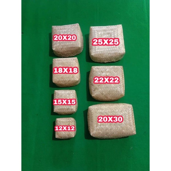 Besek Bambu Segala Ukuran Besek Nasi Besek Genduri Besek Catering Besek Snack Besek Daging Box Hampe