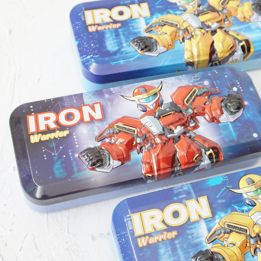 

TEMPAT PENSIL KALENG / KOTAK PENSIL ANAK / PENCIL CASE 3D