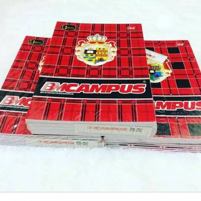 

JAMIN MURAH !!!Buku tulis BMC campus isi 50 lembar ( 1 pak isi 10 buku )(BISA LANGSUNG ORDER)