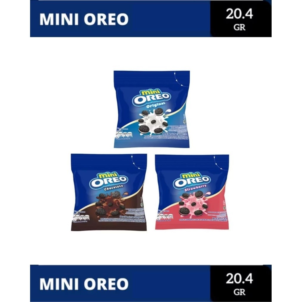 

OREO MINI SACHET 20.4GR