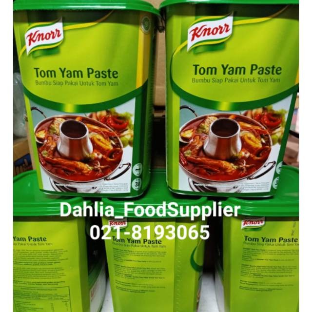 

TOM YAM PASTE KNORR 1.5KG | PASTA TOM YUM Wangi Spesial