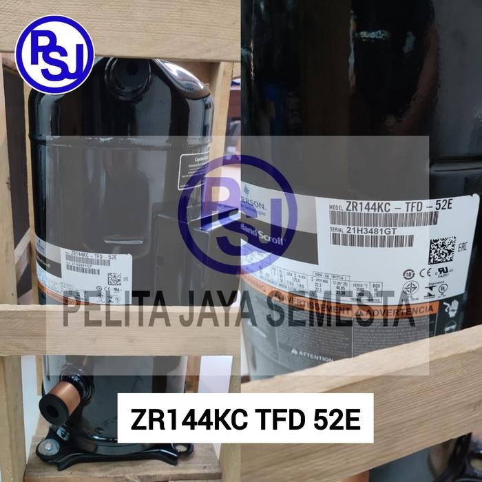 Kompresor AC Copeland ZR144KC-TFD-52E / Compressor Copeland ZR144KC / COPELAND 12PK / 3phase