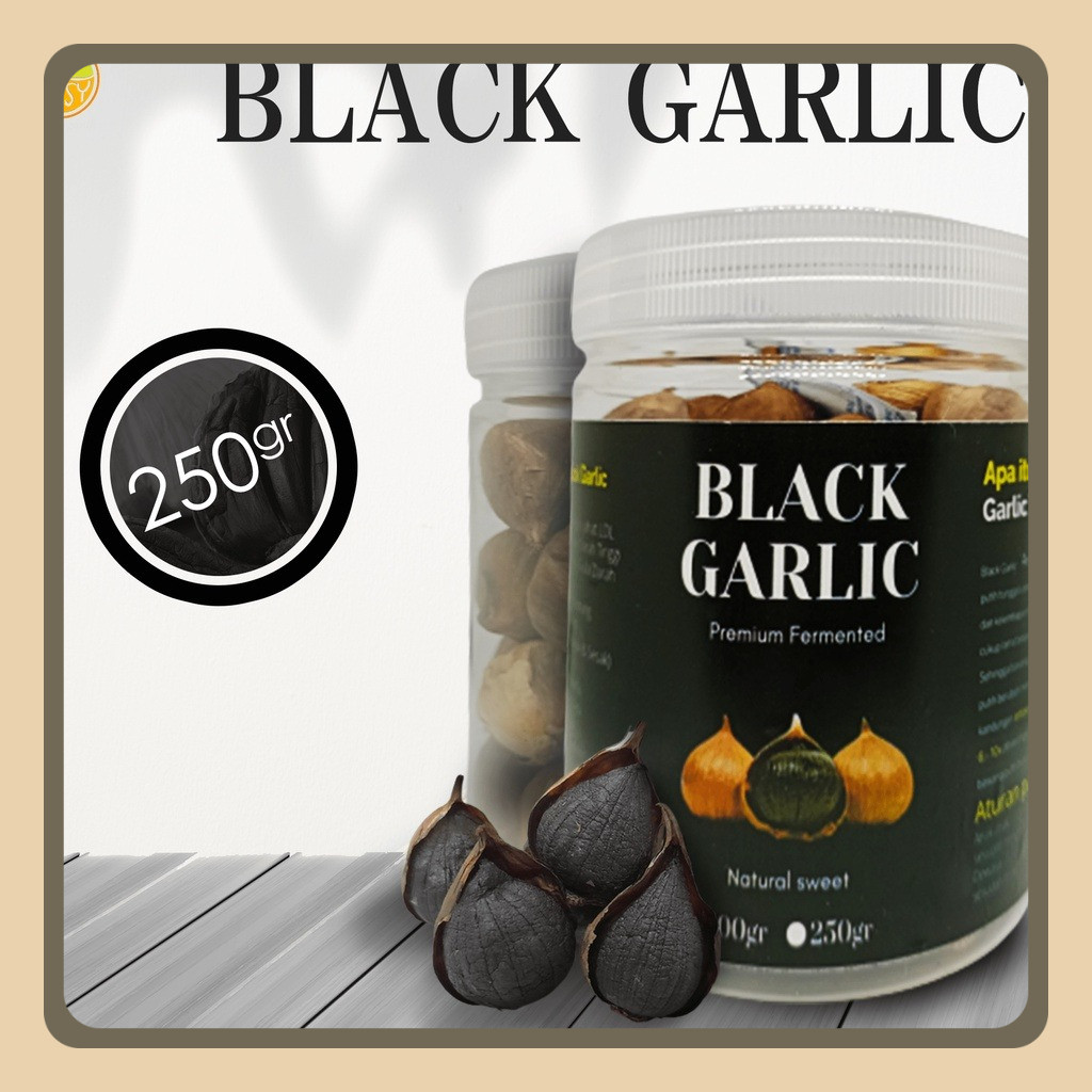 

Black Garlic Premium Quality / Bawang Hitam Tunggal Kualitas Premium