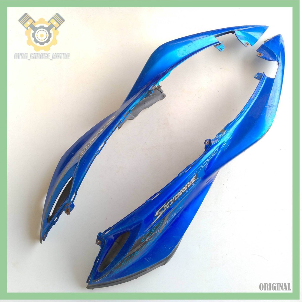BODI BELAKANG SUZUKI SKYDRIVE WARNA BIRU BODY BELAKANG BODY SKYDRIVE SEKEN ORI COPOTAN