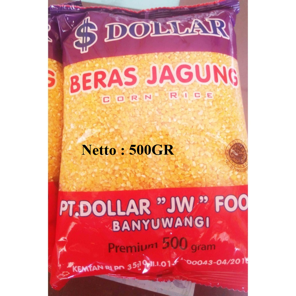 

500gr Beragam Nutrisi Tinggi: Beras Jagung Tanpa Gula kaya serat dan rendah karbo