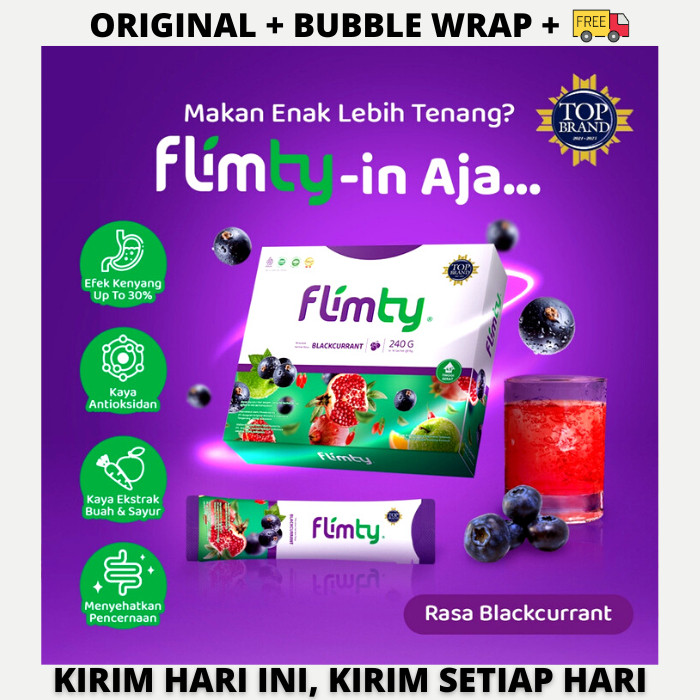 

FLIMTY FIBER ORIGINAL 1 BOX ISI 16 SACHET BPOM HALAL DIET DETOX FLYMTY PLIMTY FLIMTI FLIMEAL FLIMITY