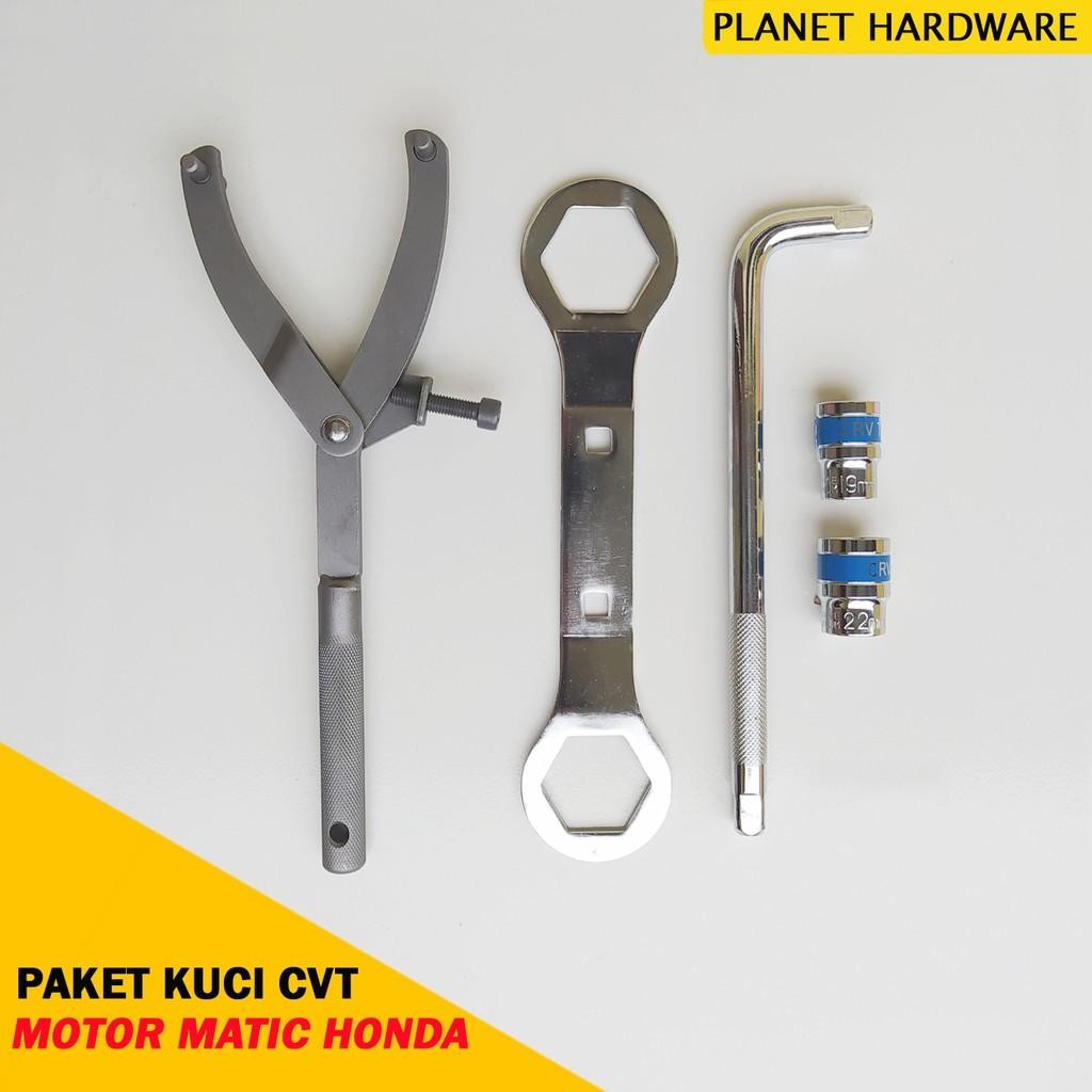 Paket Treker CVT Matic kunci mur kopling 39 mm x 41 mm Kunci Pully Depan Belakang