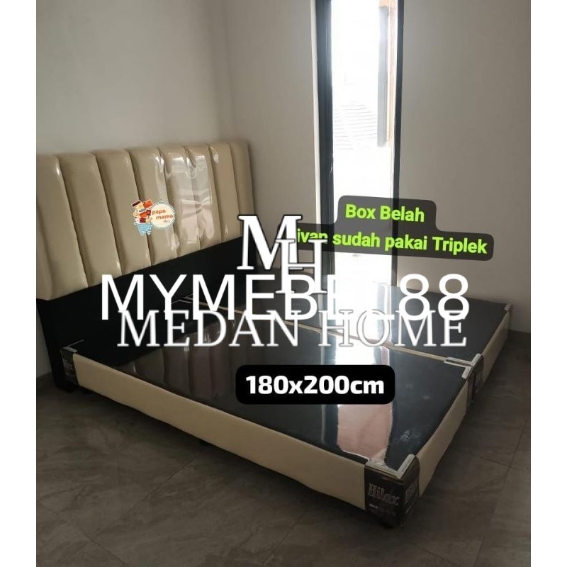 [MYMEBEL88] Set Divan Belah - Divan Sandaran dan Divan Bawah Uk.180x200cm - TERMURAH