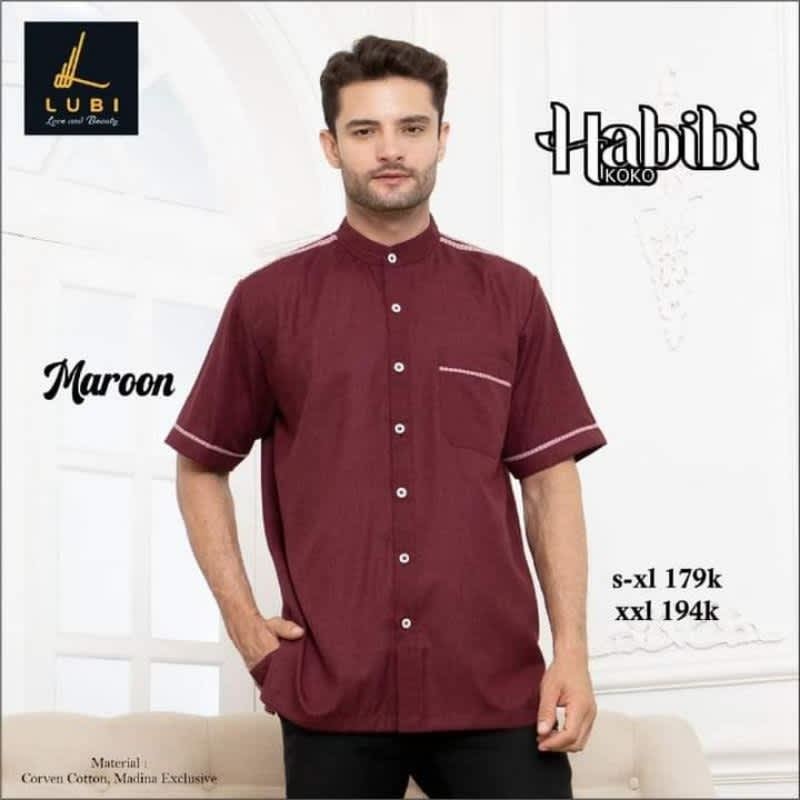 LUBI KOKO DEWASA HABIBI MAROON