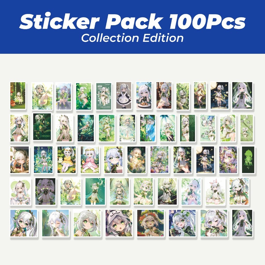 

Hot Stiker Anime Nahida Lucu Anti Air Stikers Berperekat Waterproof Sticker Decal Buat Motor Helm Buku Journal Koper Casing HP Laptop Botol Minum