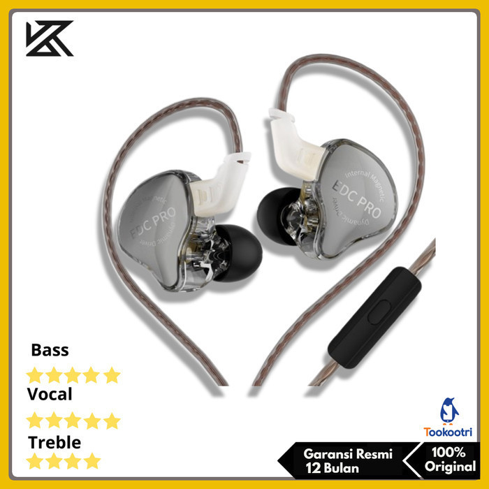 KZ EDC Pro Single DD In Ear Earphone with MIC