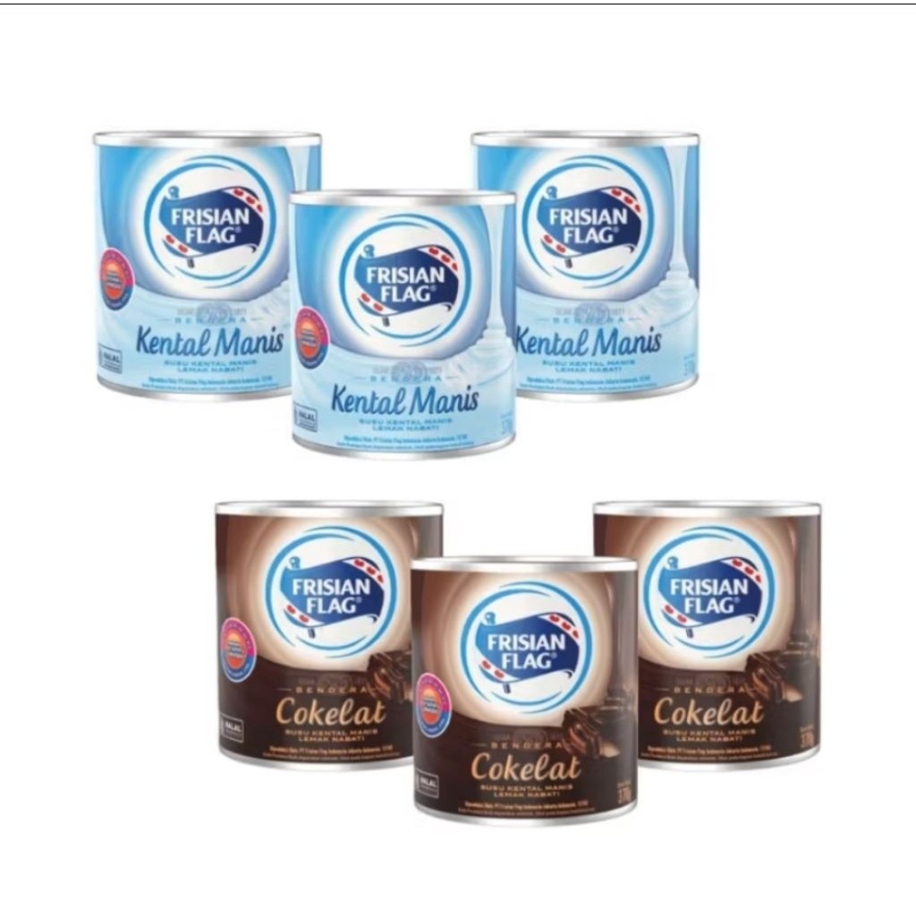 

BENDERA SUSU KENTAL MANIS KALENG 370 gr / 3 Pcs