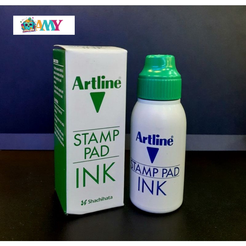 

ARTLINE TINTA STEMPEL ESA-2N GREEN AMY STASIONARY