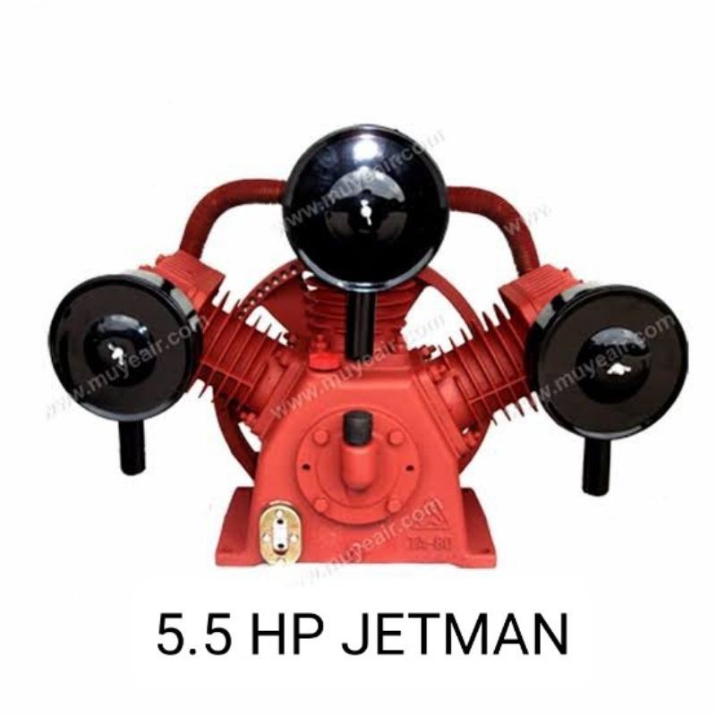 promo Kepala Kompresor 5.5 HP JETMAN / Bare Kompresor 5.5 HP JETMAN