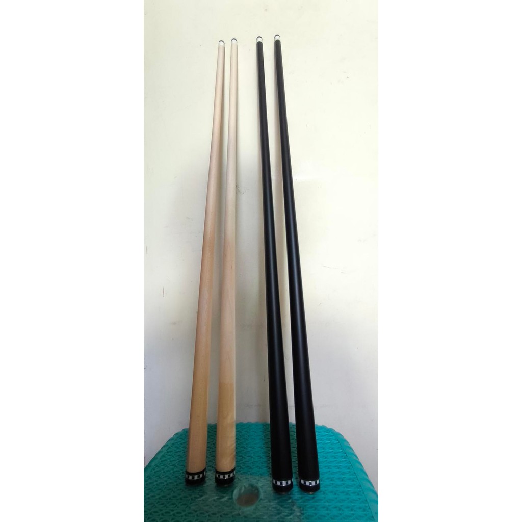 stik billiard biliard shaft uniloc motif kayu