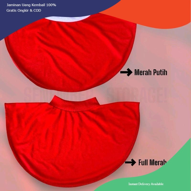 Syal Paskibra Model Kaos - Scarf Paskibra - Syal Upacara - Slayer Paskibra - Slayer Upacara