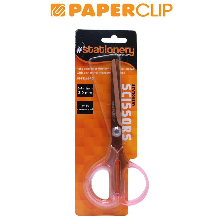 

GUNTING / SCISSORS PAPERCLIP SST1265G 6.25INCH GOLD