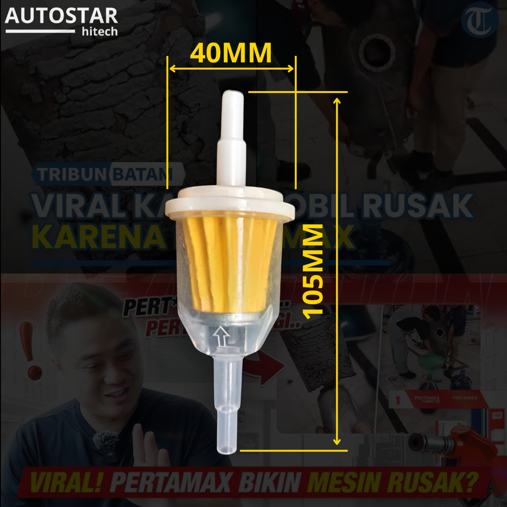 FILTER SOLAR BENSIN BESAR saringan mesin alat uji emisi