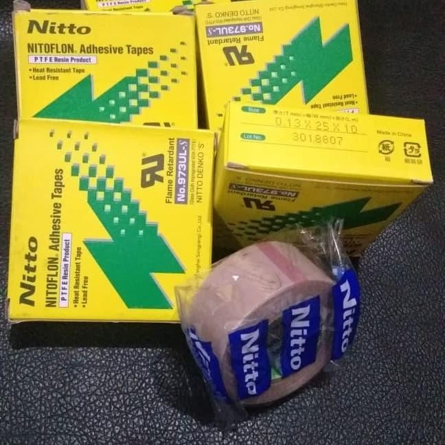 

SOLASI TEFLON NITTO NITOFLON ukuran 0.13 x 25 x 10