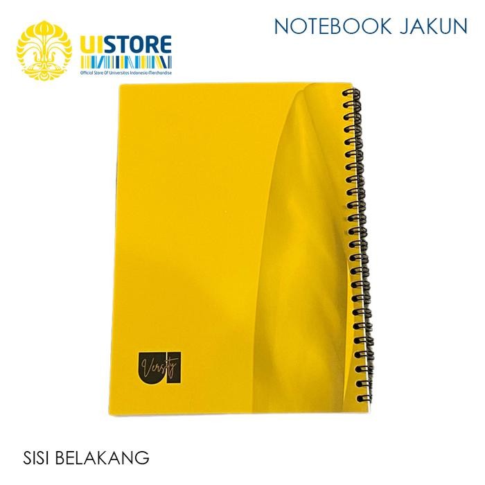 UI  | Notebook desain  Kuning JAKUN UI | Official Merchandise Of Universitas Indonesia