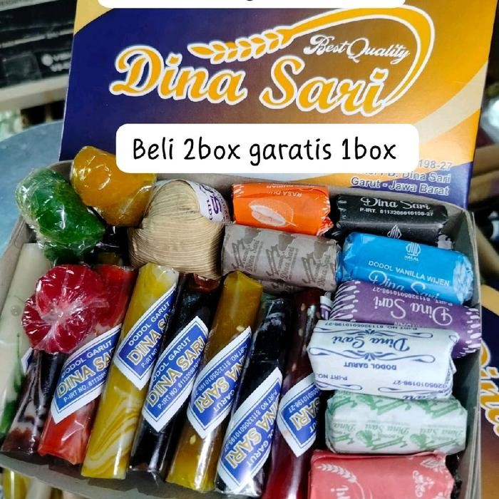 

2box dodol Garut gratis 1box isi 250gr cemilan manis - Durian, 2box gartis 1box rismaserrr