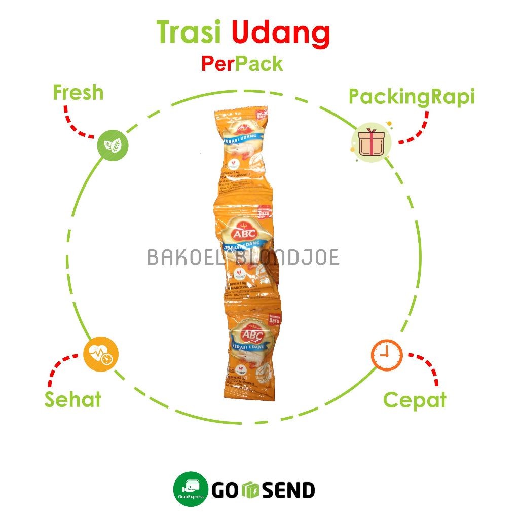 

Trasi udang ABC Sachet kecil BEST SELLER