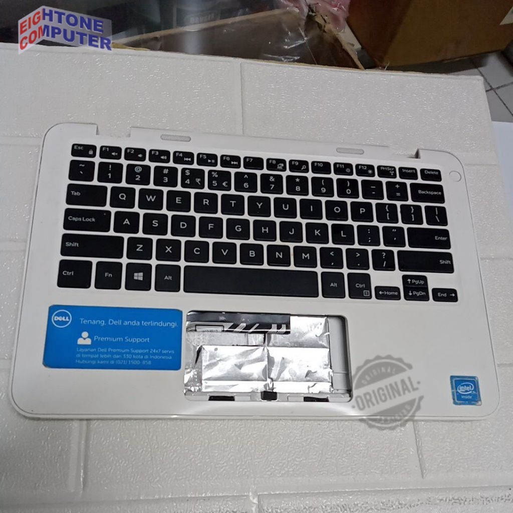 Casing Bawah Palmrest Keyboard set DELL Inspiron 11 3000 3180 3189 3162 P24T _putih
