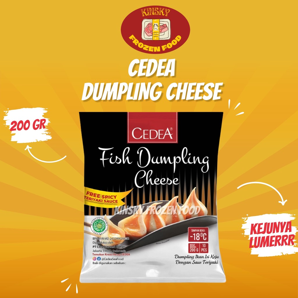 

CEDEA FISH DUMPLING CHEESE 200GR