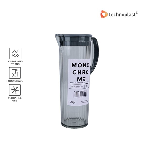 Water Jug / Teko Air Minum - Technoplast Monochrome Water Jug 1,4L