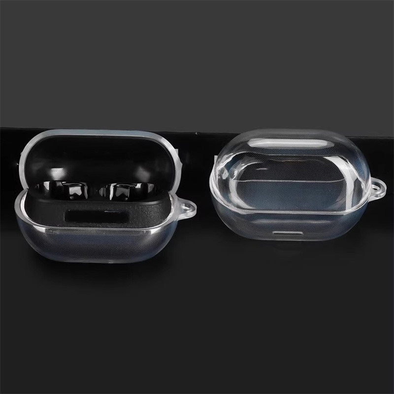 For SoundPEATS H3 Transparent Headphone Case Clear Soft Case