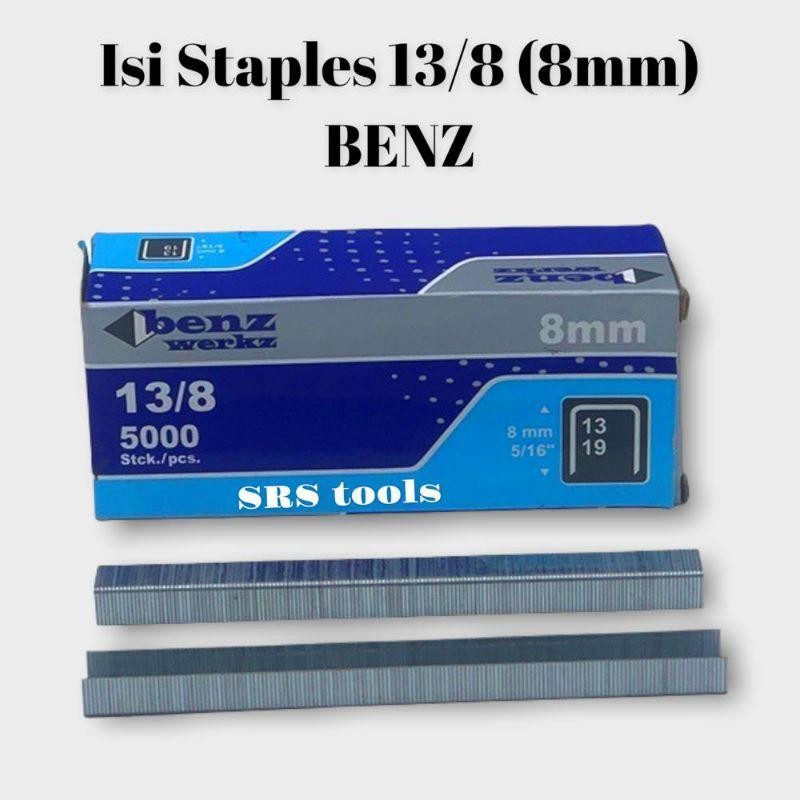 

BENZ Isi Staples Tembak 13/8 8mm / Refill Stapler R23 8 mm