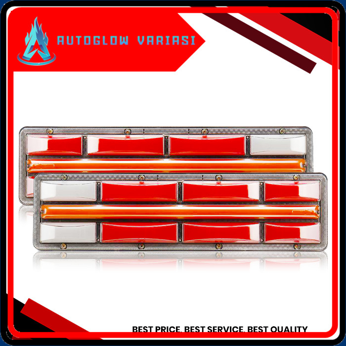 Stoplamp Truk Lampu Belakang Truk 2 Baris Voltase 24 Volt Lampu Variasi Truk [AutoGlow Variasi]