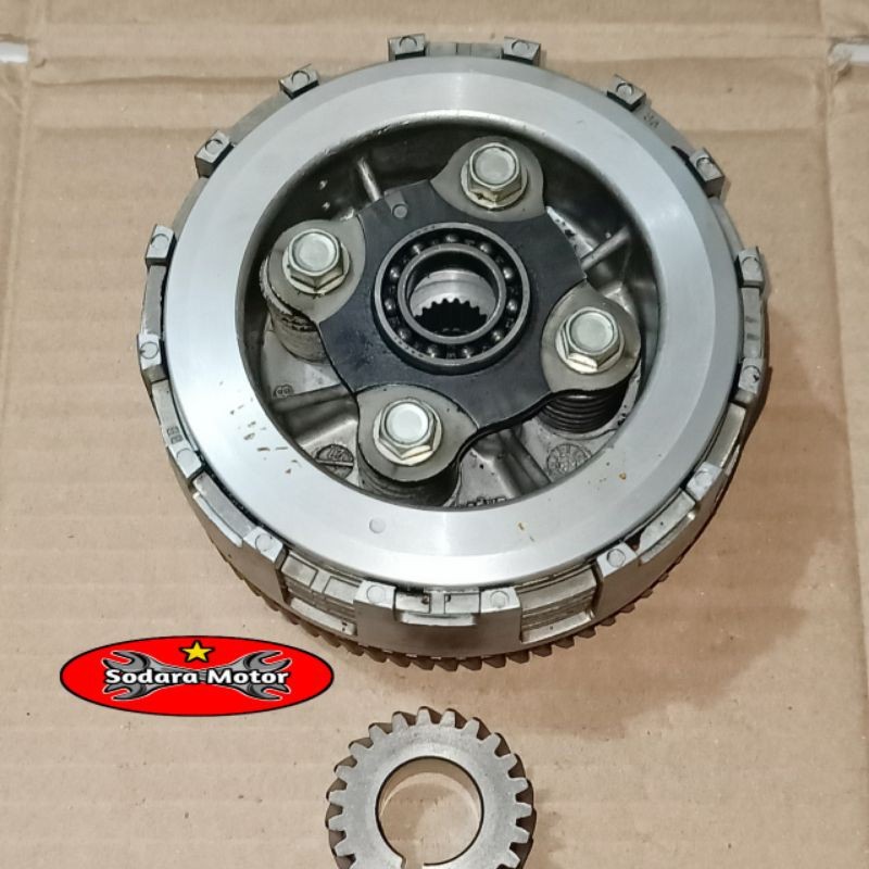 rumah kopling set CB150R old,gigi primer sekunder hose CB150R lama original