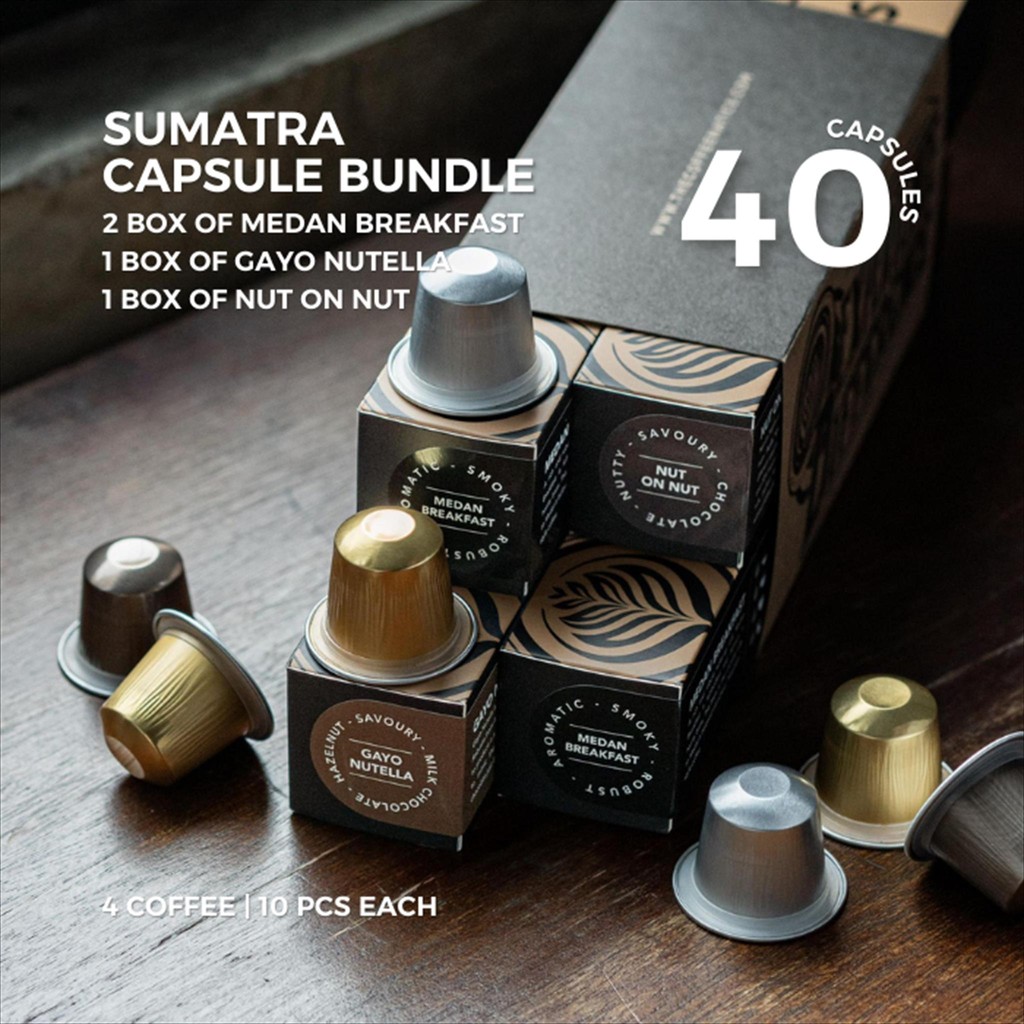 

Sumatra Capsule Bundle - Bundle Kopi Kapsul | Coffeenatics